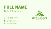 Wellness Hand Acupuncture Business Card Image Preview