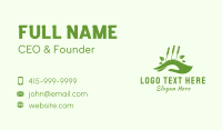 Wellness Hand Acupuncture Business Card Preview