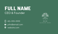 Eco Friendly Tree  Business Card Image Preview