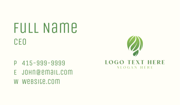 Agriculture Farming Plant  Business Card Design Image Preview