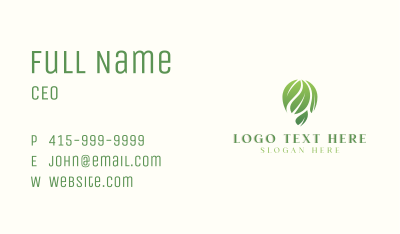 Agriculture Farming Plant  Business Card Image Preview