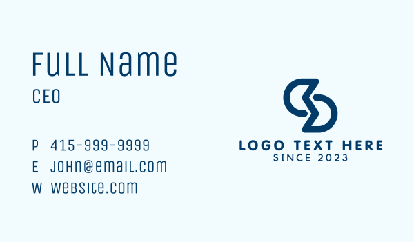 Letter S Trading Company Business Card Design Image Preview