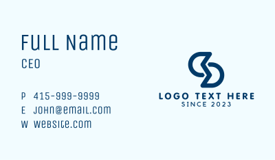 Letter S Trading Company Business Card Image Preview
