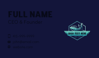 Automotive Car Detailing Business Card Preview