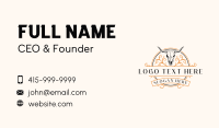 Bull Horns Ranch Business Card Preview