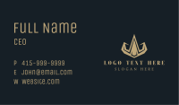 Deluxe Luxury Crown  Business Card Image Preview