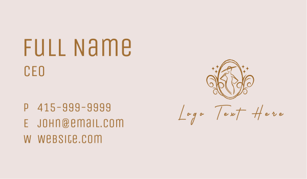 Fashion Designer Dress Business Card Design Image Preview