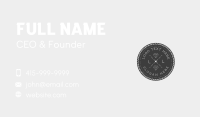 Generic Hipster Badge Business Card Image Preview