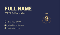 Mystical Sun Moon Face Business Card Image Preview