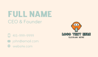 Cute Cartoon Avatar Business Card Design