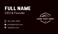 Car Mechanic Garage Business Card Preview