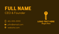 Golden Key Locksmith Business Card Image Preview