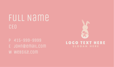 Pet Rabbit & Bunny Business Card Image Preview