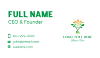 Environmental Community Volunteer Business Card Image Preview