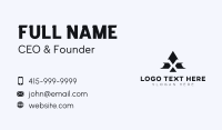 Gaming Technology Brand Letter X Business Card Image Preview