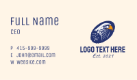 Wild Falcon Emblem Business Card Image Preview