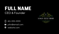 Organic Elegant Boutique Business Card Preview