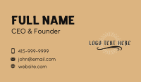 Gothic Brand Business Business Card Preview