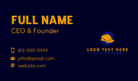 Hard Hat Construction Business Card Preview