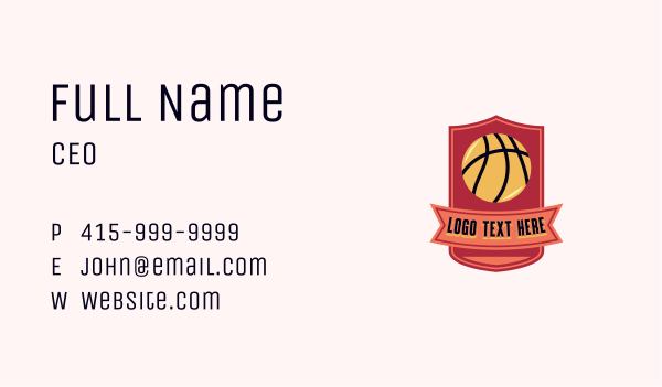 Basketball Varsity Sports Business Card Design Image Preview