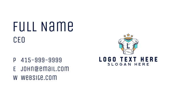 Football Sports Shirt Business Card Design Image Preview