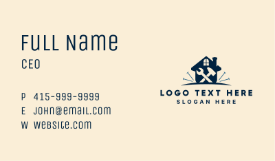 House Handyman Tools  Business Card Image Preview