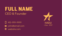 Star Wine Bar  Business Card Image Preview
