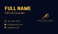 Feather Quill Writer Business Card Image Preview