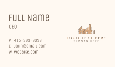 Building House Architecture Business Card Image Preview