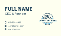 Underwater Seafood Fishing Business Card Preview