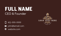 Premium Barber Salon Business Card Design