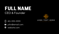 Compass Star Navigation Business Card Preview