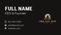 Chainsaw Lumberjack Carpentry Business Card Image Preview