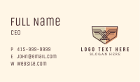 Military Eagle Shield Business Card Image Preview