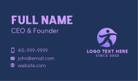 Non Profit Wellness Group Business Card Image Preview