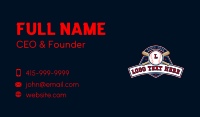 Baseball Sports League Business Card Preview