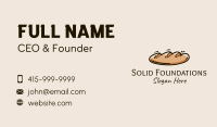 Fresh Bread Loaf  Business Card Image Preview