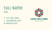 Garden Flower Therapy Business Card Image Preview