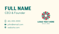 Garden Flower Therapy Business Card Image Preview