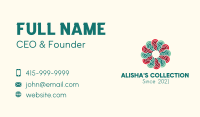 Garden Flower Therapy Business Card Image Preview