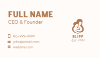 Charity Orphanage Breastfeeding  Business Card Image Preview