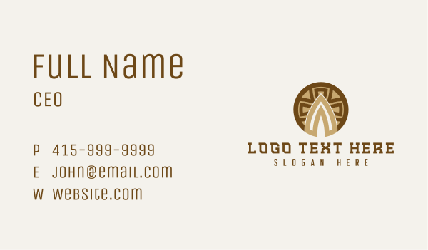 Ancient Letter A Business Business Card Design Image Preview