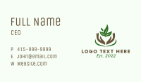 Garden Plant Hands Business Card Image Preview