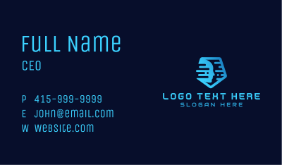 Pentagon Artificial Intelligence Business Card Image Preview