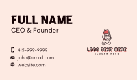 Pet Shop Dog Fashion Business Card Preview