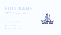 Cleaning Custodian Janitor Business Card Image Preview