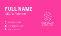 Pink Egg Tech Network Business Card Image Preview
