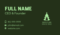 Christmas Bell Tree  Business Card Image Preview