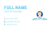 Baby Girl Daycare Business Card Design