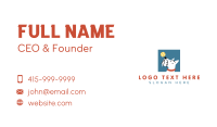 Terrier Dog Toy Business Card Design